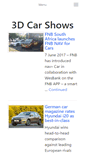 Mobile Screenshot of 3d-car-shows.com